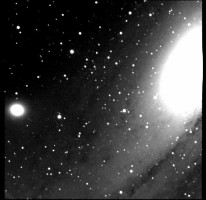 Andromeda and companion