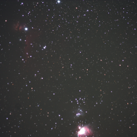 Flame to Orion Nebulas